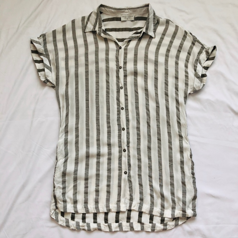 Button Down Tunic/Blouse - image 1